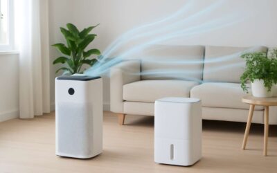 Upgrade your home air with an air purifier or dehumidifier for cleaner, fresher air.