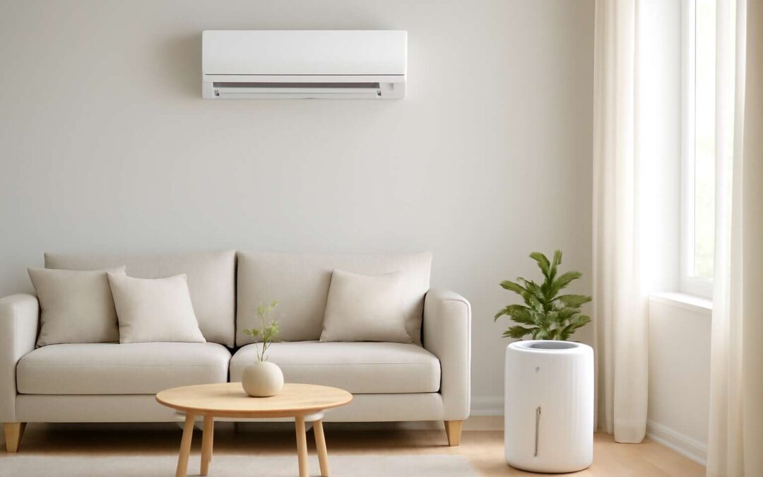 Beat humidity in style with an air con dehumidifier for a perfect home climate.