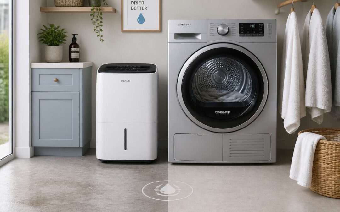Which dries faster, dehumidifier versus tumble dryer?