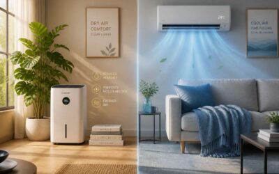 Dehumidifier vs aircon: which actually dries your air?